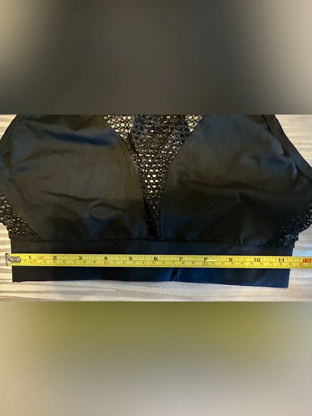 BNWT Cosabella Black Fishnet Mesh Bisou Bisou Move Bralette, Small, $74!